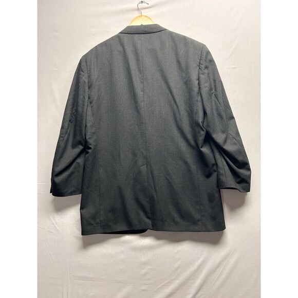 Brooks Brothers Sport Coat Men’s 45M 2 Button Sleeve Charcoal Grey Wool - Picture 9 of 13